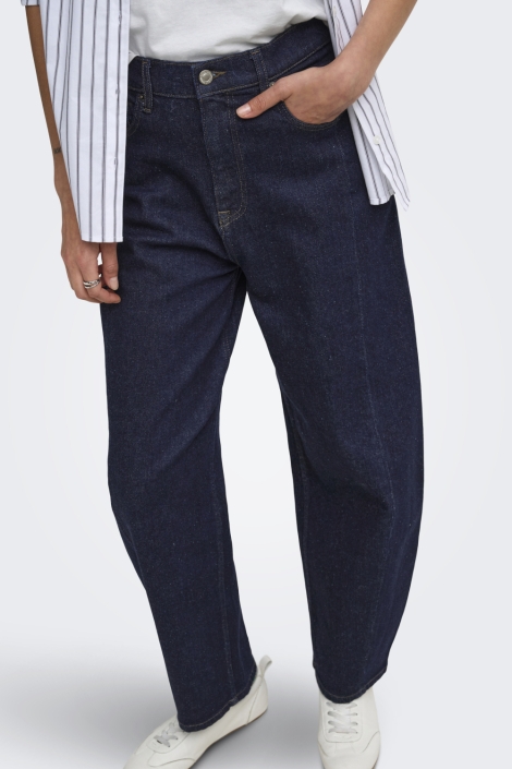 Only blauwe dames jeans | Model vooraanzicht