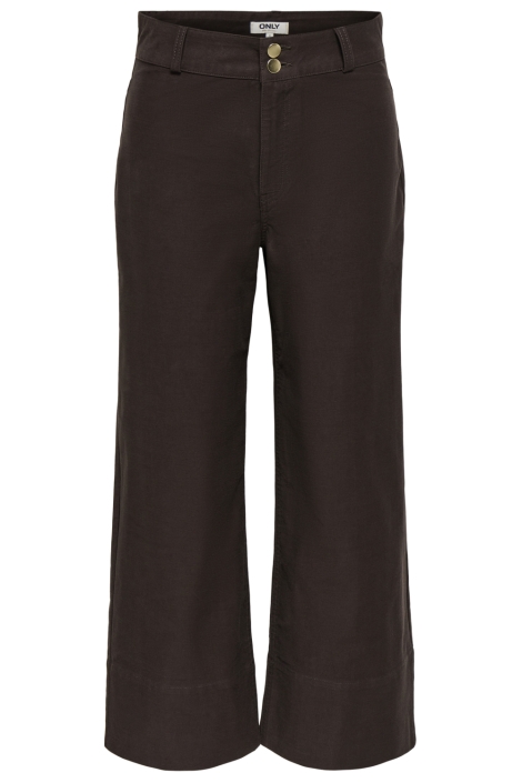 Only bruine dames broek | Vooraanzicht