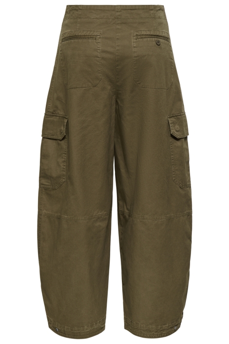 Only bruine dames broek | Achteraanzicht