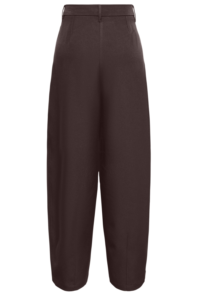 Only bruine dames broek | Achteraanzicht