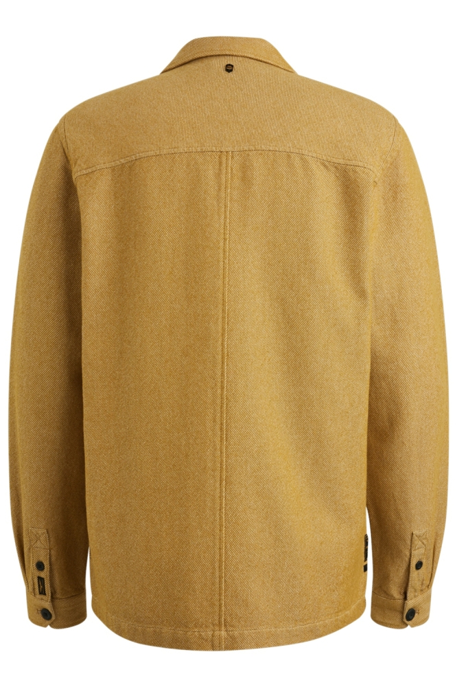 PME legend camel heren overhemd | Achteraanzicht