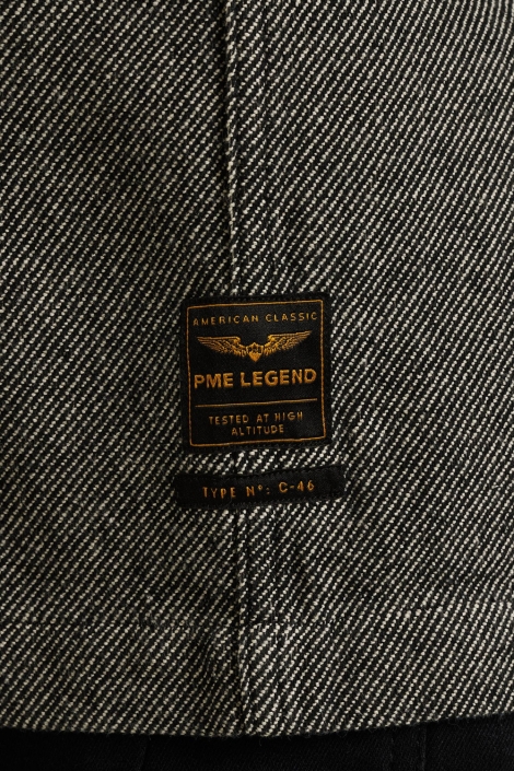 PME legend zwarte heren overhemd | Kleurstaal