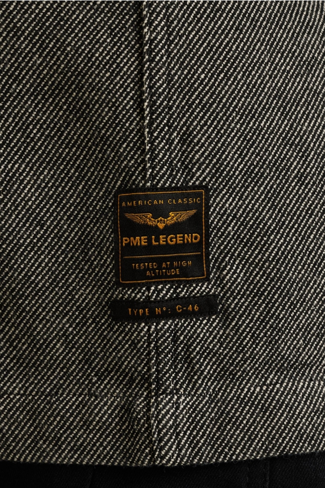 PME legend zwarte heren overhemd | Kleurstaal
