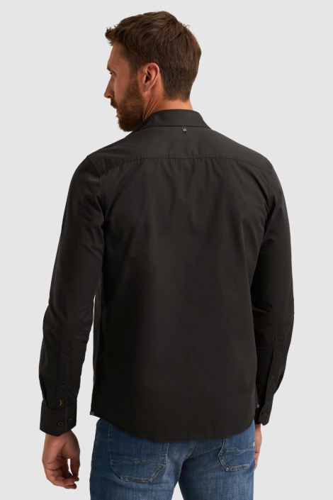 PME legend grijze heren overhemd | Model achteraanzicht