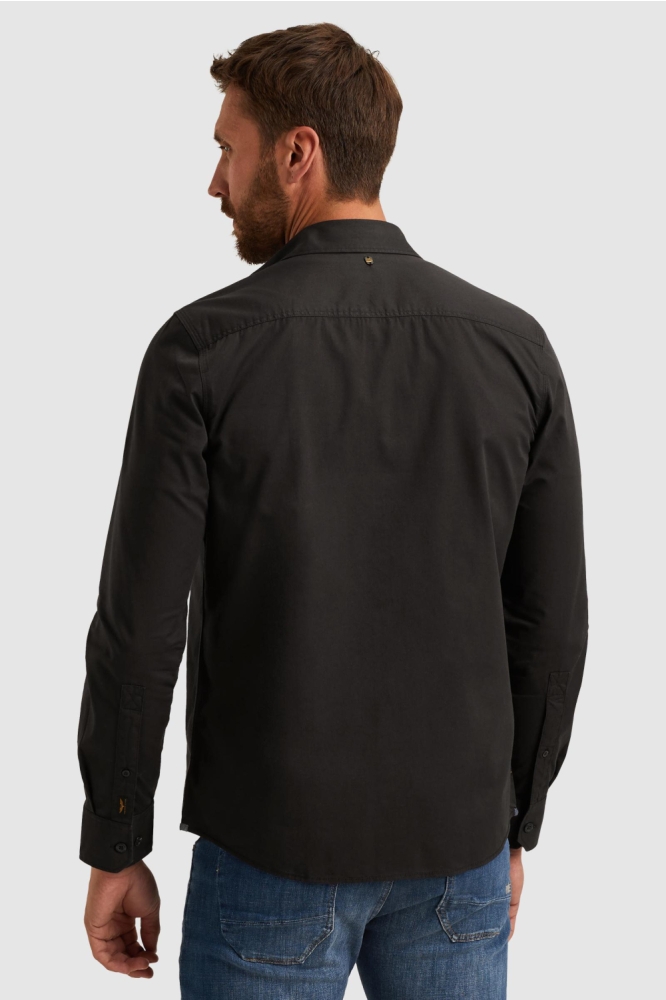 PME legend grijze heren overhemd | Model achteraanzicht