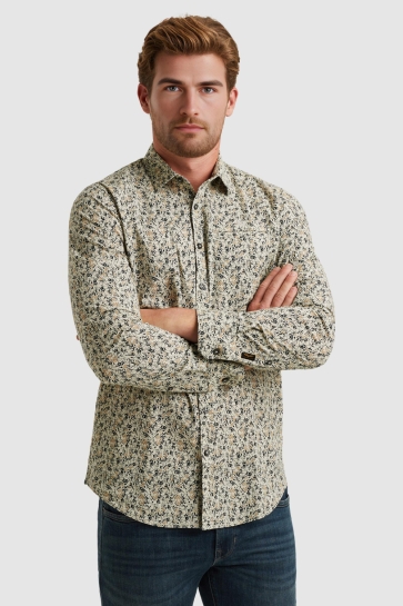 PME legend Overhemd OVERHEMD VAN POPLIN MET STRETCH PSI2409220 7013