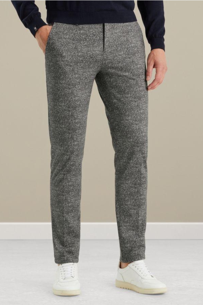 Vanguard grijze heren broek | Model vooraanzicht