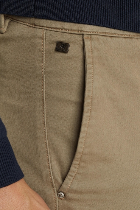 Vanguard taupe heren broek | Close up