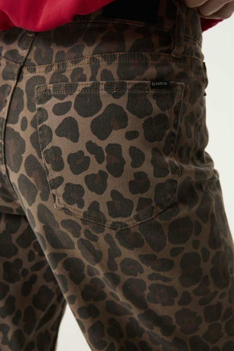 Garcia zwarte dames broek | Close up