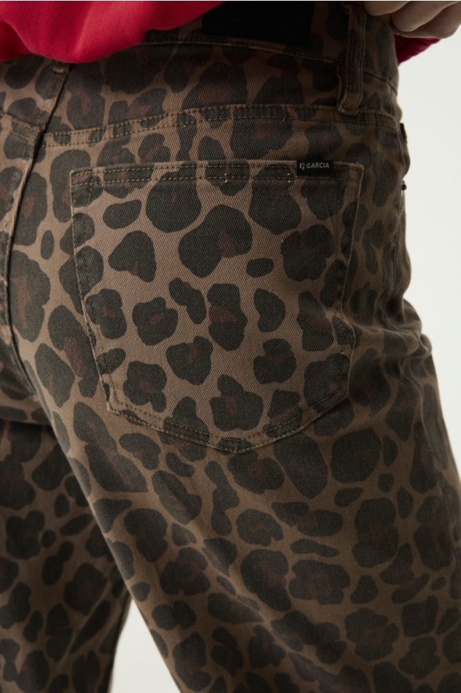 Garcia zwarte dames broek | Close up
