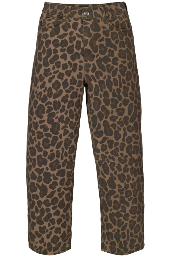 Garcia zwarte dames broek | Vooraanzicht