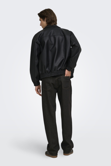 Only & Sons bruine heren jeans | Model