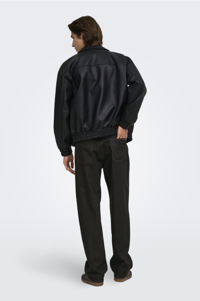 Only & Sons bruine heren jeans | Model