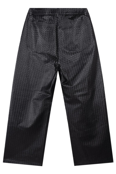 Refined Department zwarte dames broek | Zijaanzicht