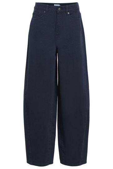Object Jeans OBJMOJI ELSA MW SUPER BARREL TWILL 23049990 Navy Blazer