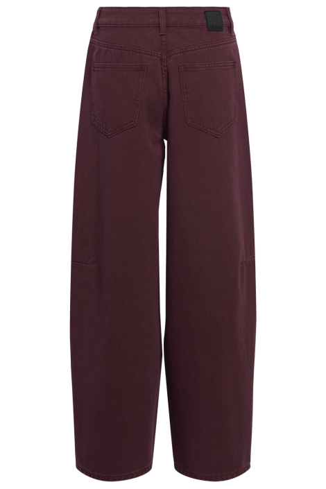 Object bordeaux dames jeans | Achteraanzicht