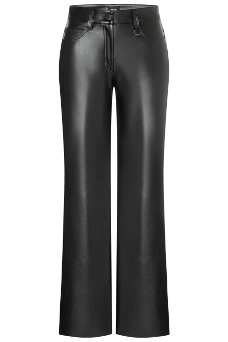 Mac zwarte dames broek | Achteraanzicht