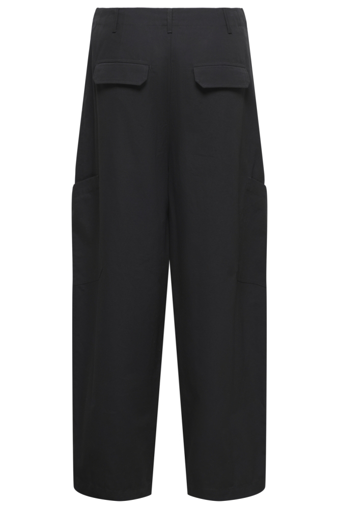 Jacqueline de Yong zwarte dames broek | Achteraanzicht