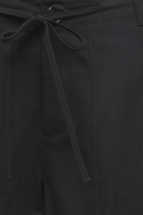 Jacqueline de Yong zwarte dames broek | Close up