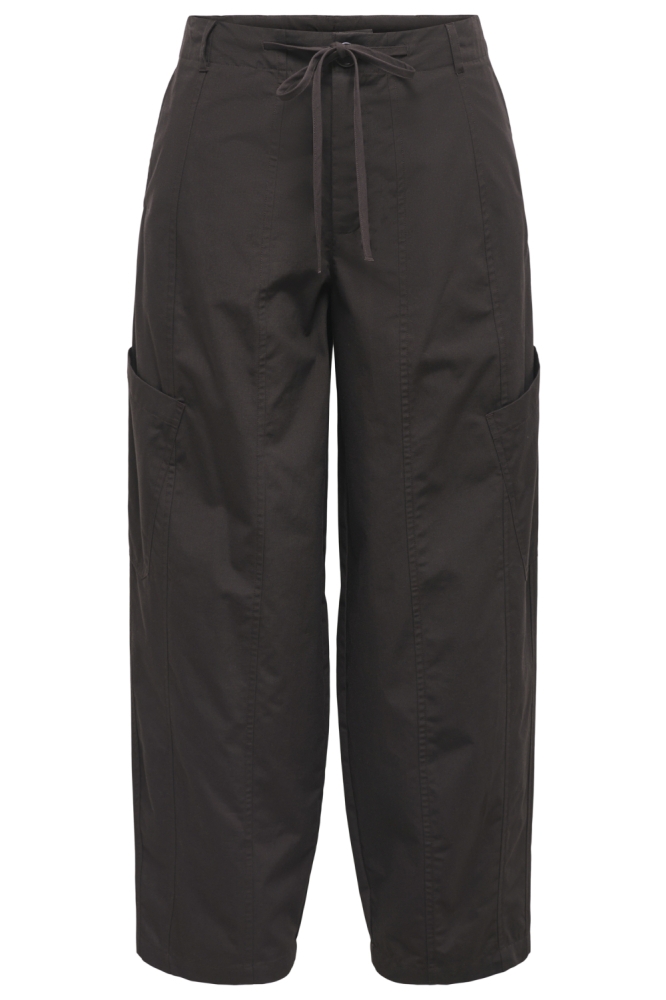 Jacqueline de Yong bruine dames broek | Vooraanzicht