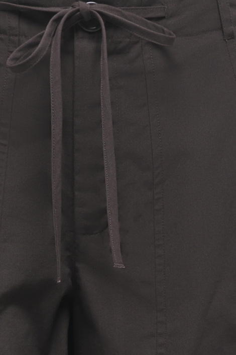 Jacqueline de Yong bruine dames broek | Close up