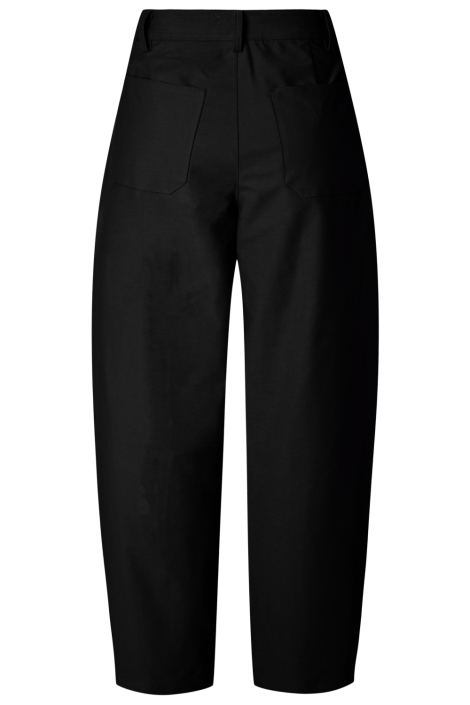 Pieces zwarte dames broek | Achteraanzicht