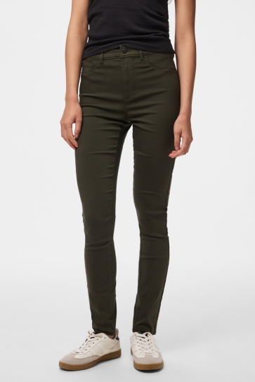 Pieces Broek PCHIGHSKIN WEAR JEGGINGS/NOOS BC 17080560 Forest Night