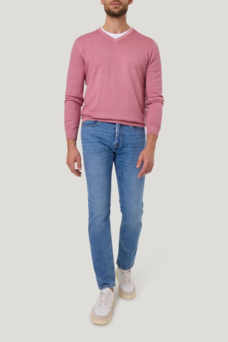 Pierre Cardin blauwe heren jeans | Model