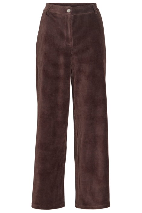 Vila bruine dames broek | Vooraanzicht