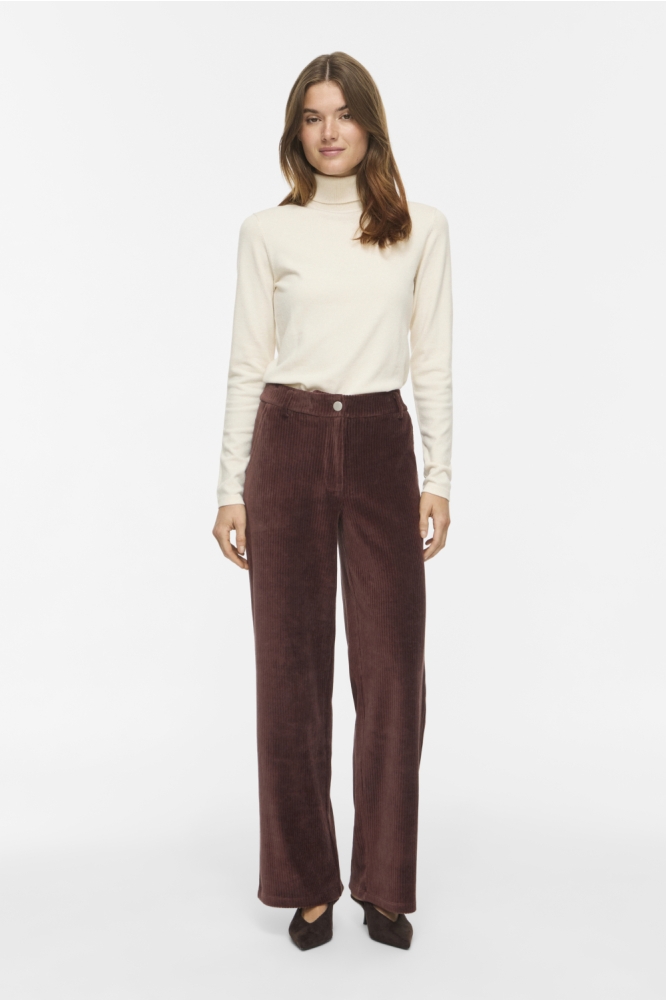 Vila bruine dames broek | Model