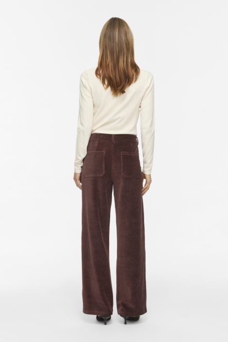 Vila bruine dames broek | Model