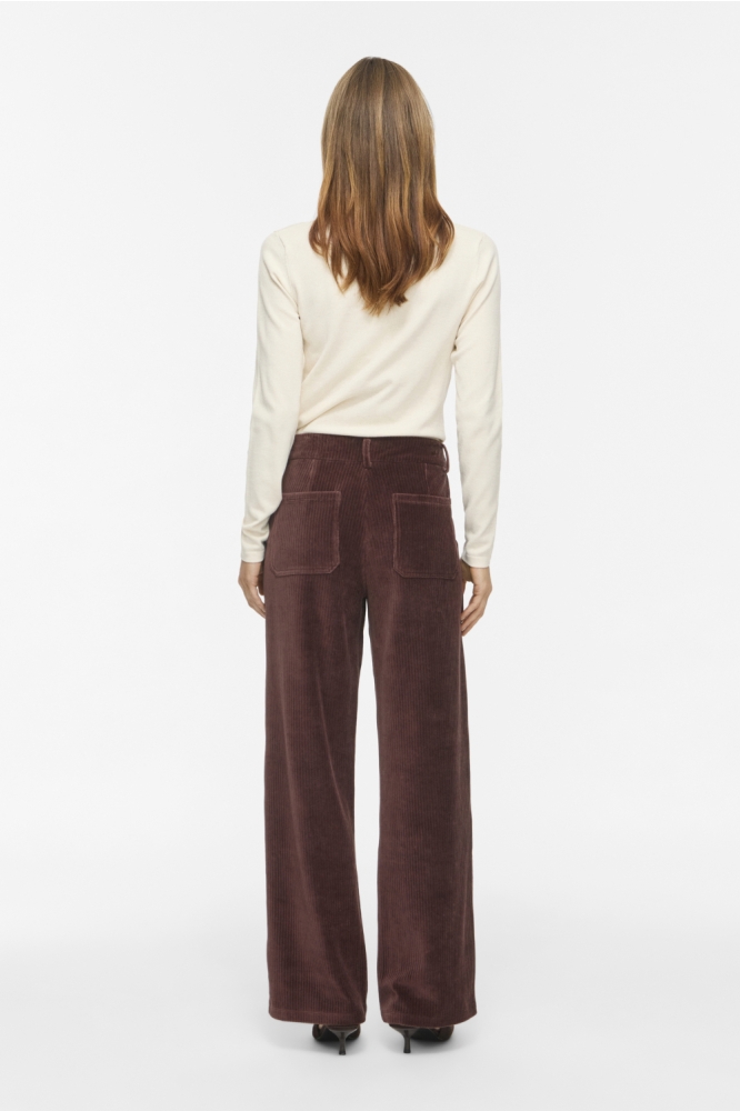 Vila bruine dames broek | Model