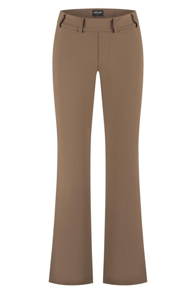 Lady Day bruine dames broek | Vooraanzicht