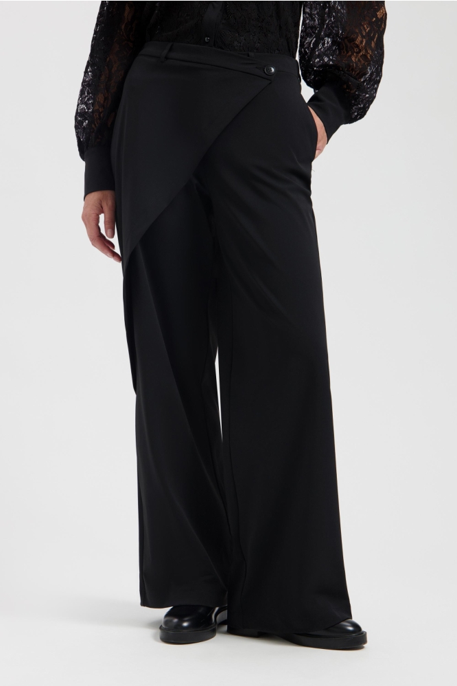 Lady Day grijze dames broek | Vooraanzicht