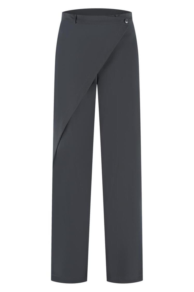 Lady Day grijze dames broek | Vooraanzicht