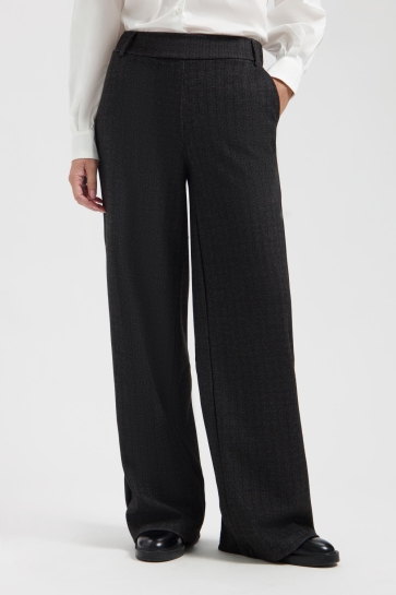 Lady Day Broek CHELSEA TWEED L14 301 3639 DARK GREY