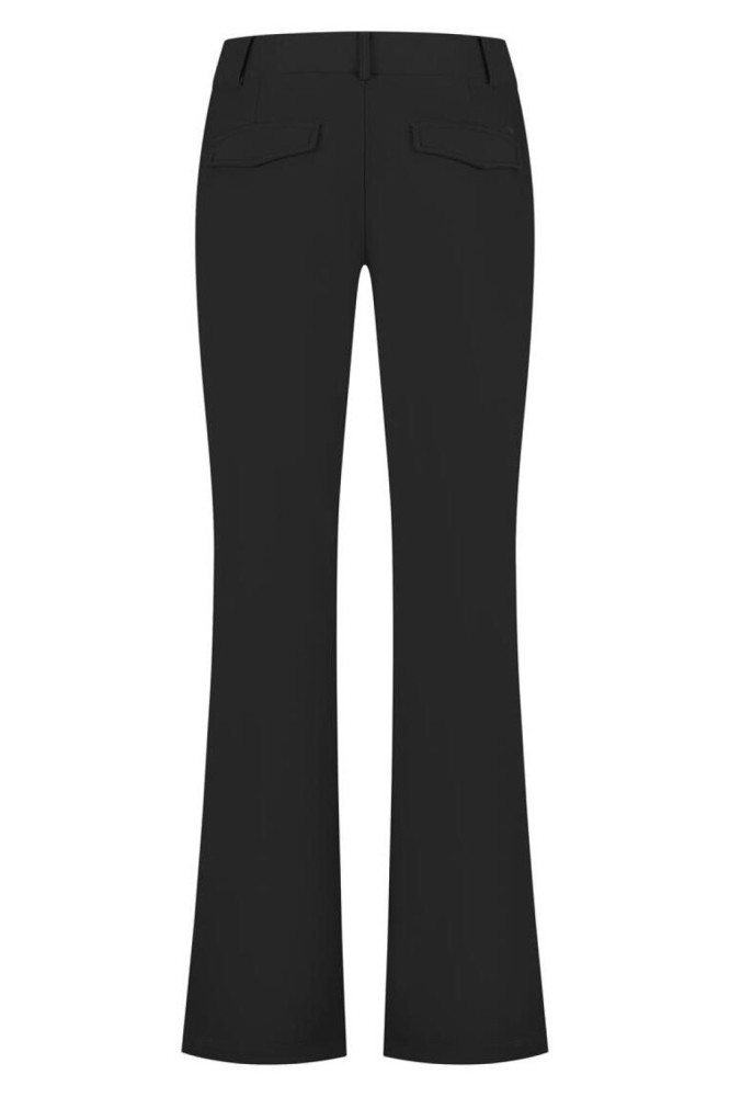 Lady Day zwarte dames broek | Achteraanzicht