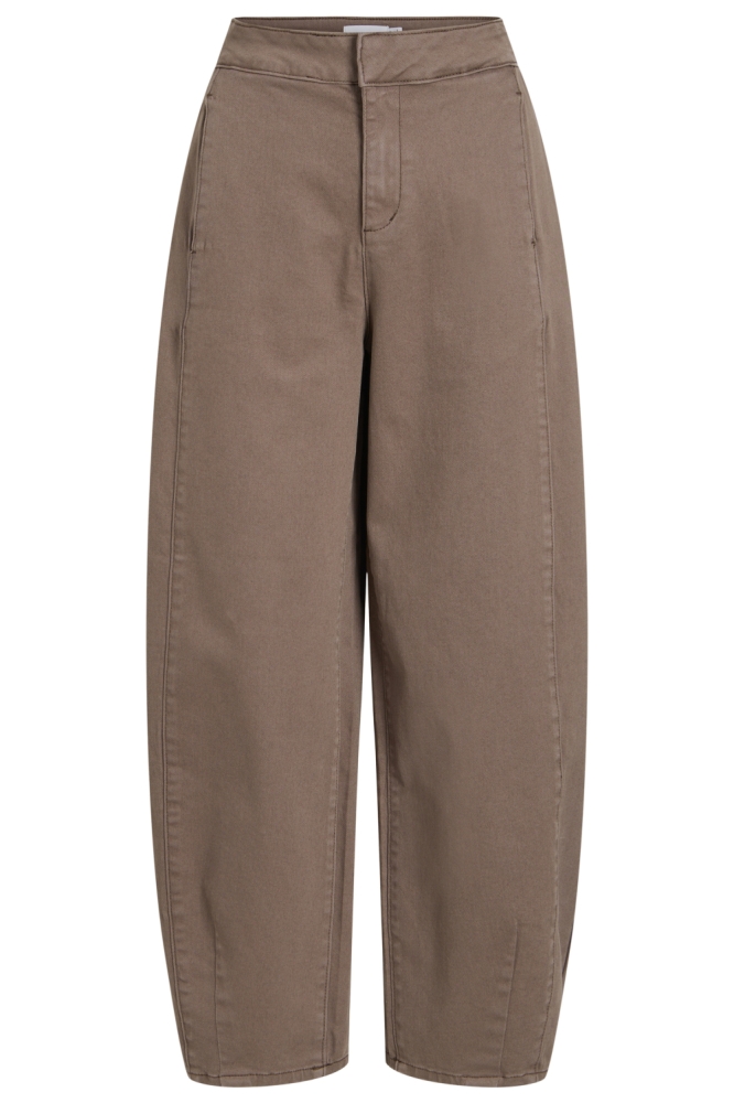 Vila camel dames jeans | Vooraanzicht