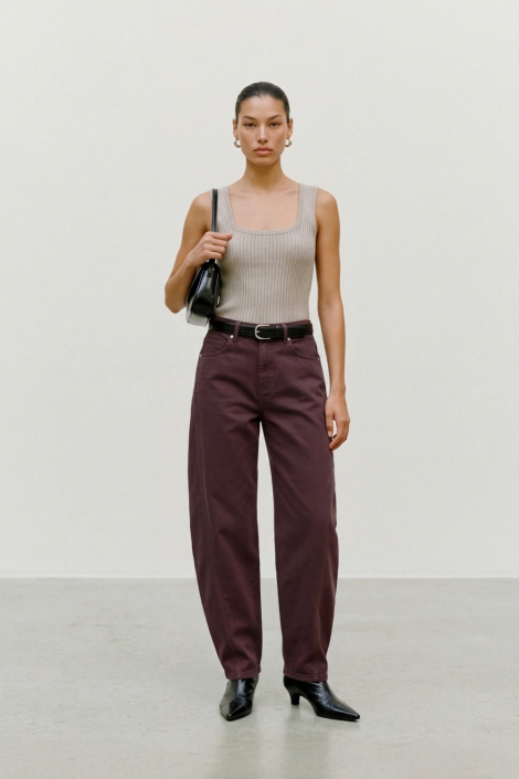 Vero Moda bruine dames jeans | Model