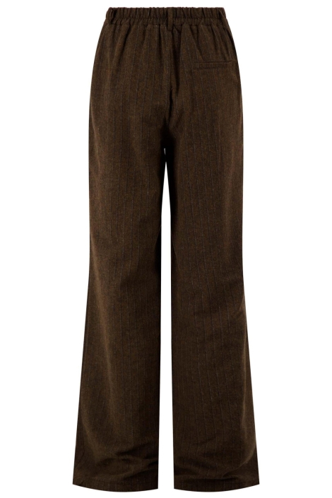 Zusss bruine dames broek | Achteraanzicht