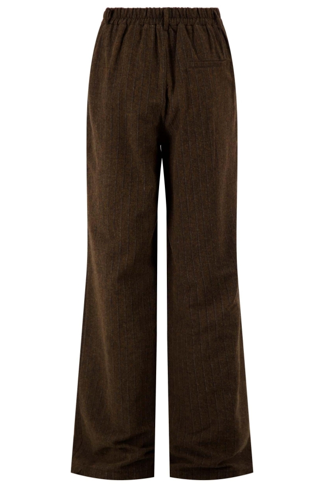 Zusss bruine dames broek | Achteraanzicht