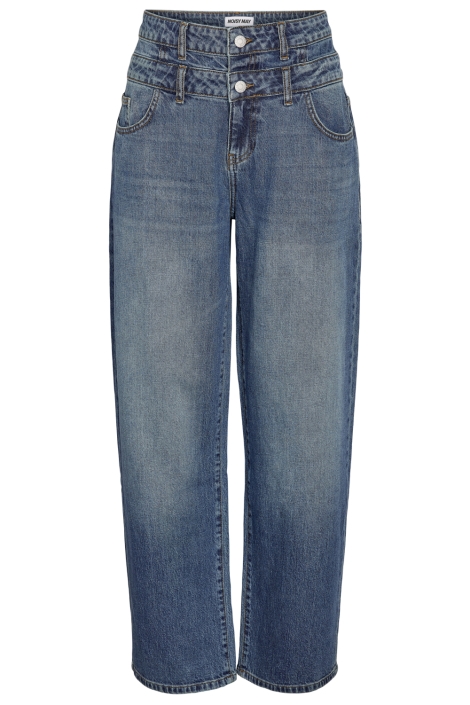 Noisy may blauwe dames jeans | Vooraanzicht