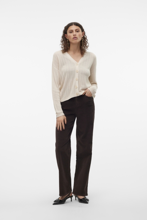 Vero Moda bruine dames broek | Model