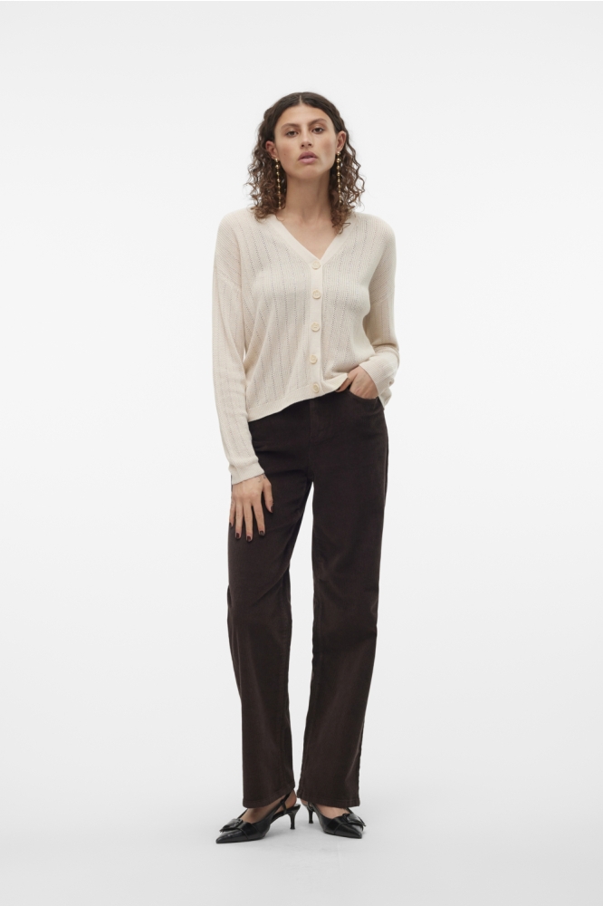 Vero Moda bruine dames broek | Model