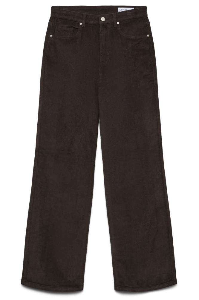 Vero Moda bruine dames broek | Vooraanzicht
