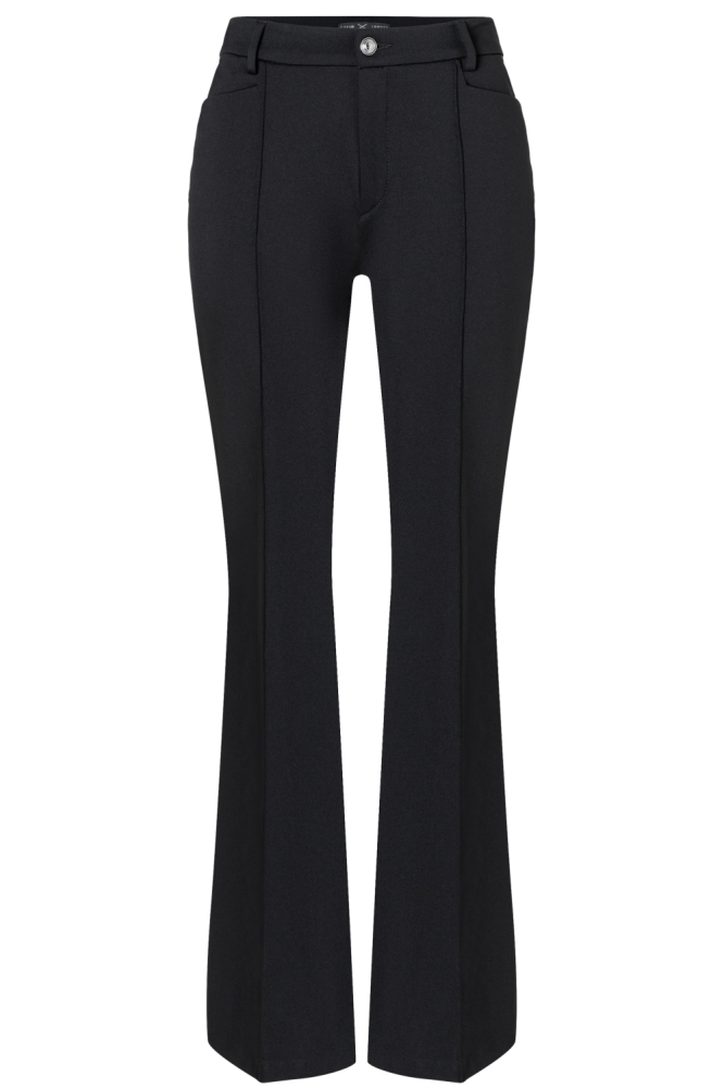 Mac zwarte dames broek | Vooraanzicht