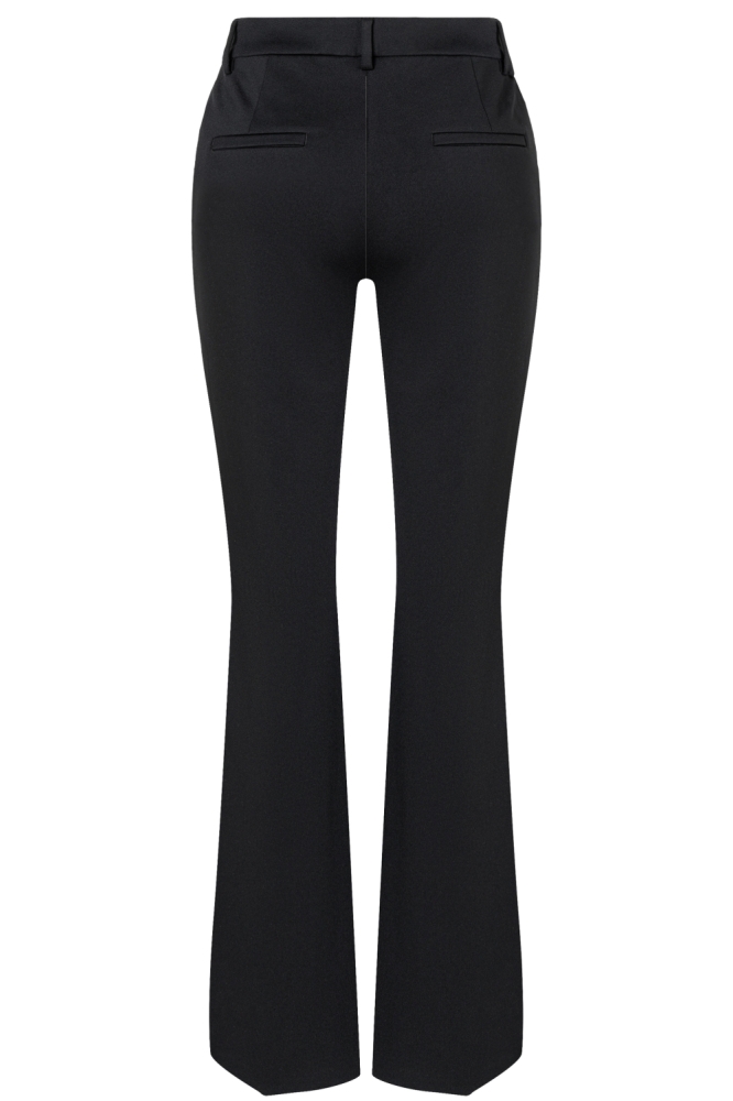 Mac zwarte dames broek | Achteraanzicht