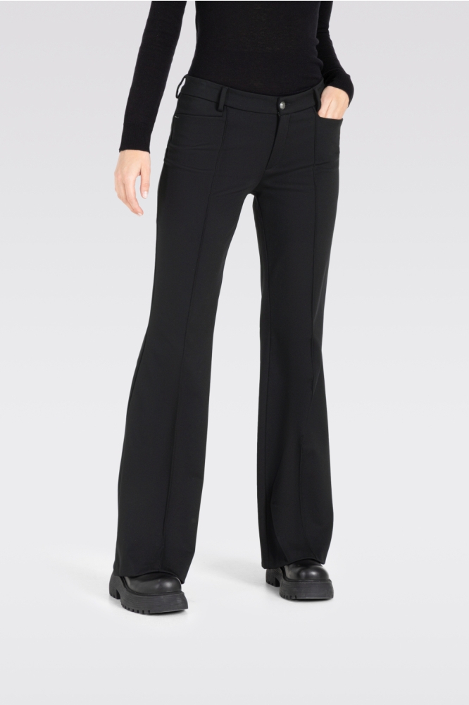 Mac zwarte dames broek | Vooraanzicht