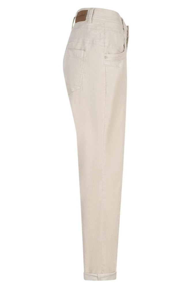 Red Button beige dames broek | Zijaanzicht
