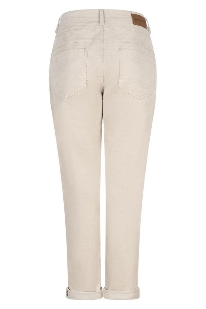 Red Button beige dames broek | Achteraanzicht